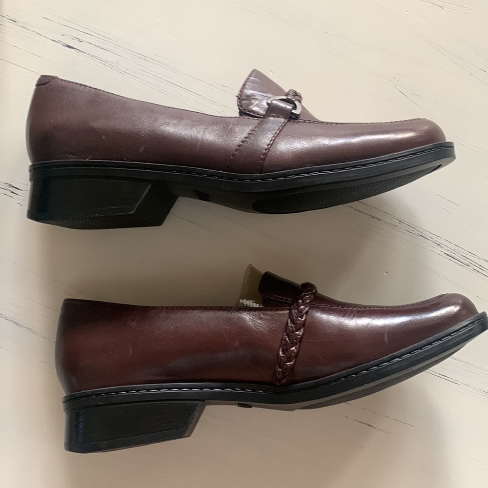 NWT Clarks loafers brown size 8.5 - Picture 6 of 12